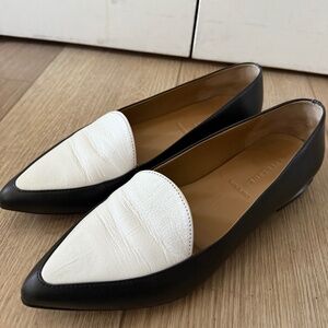 Everlane | Womens Black & White The Modern Point | Sz 8.5